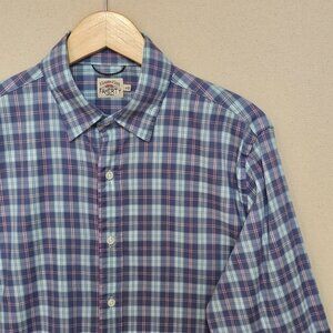 Faherty Long Sleeve Button Down M
